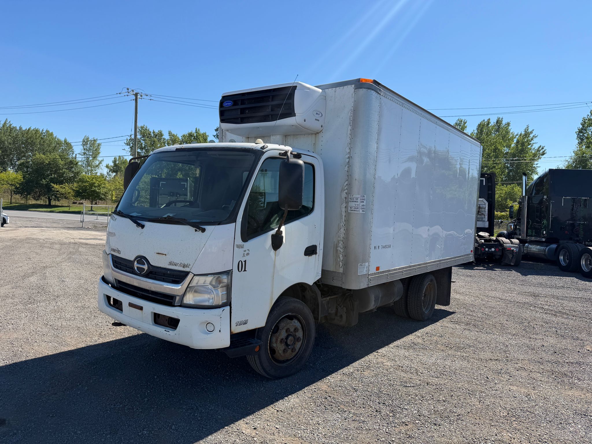 2013 Hino 195 Silver Knight — 15-foot refrigerated 1 of 10